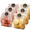 100 Pieces Translucent Plastic Bags for Cookie,Cake,Chocolate,Candy,Snack Wrapping Good for Bakery Party with Thank You Stickers